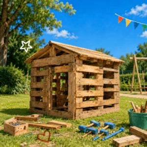 Home wooden hut home